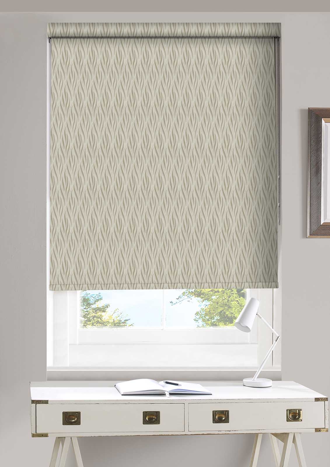 Breno Ivory Roller Blind | BudgetBlinds